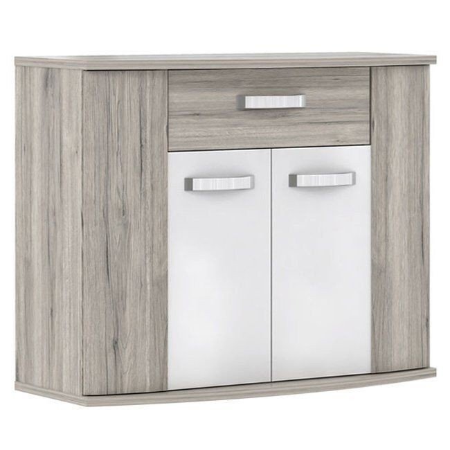 Комод 2D 1S Rondino RDIK221 Forte білий / дуб пісочний